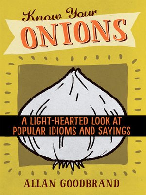 cover image of Know your Onions